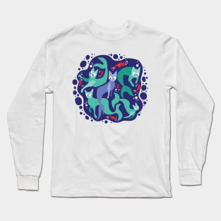 Mer-cats Long Sleeve T-Shirt